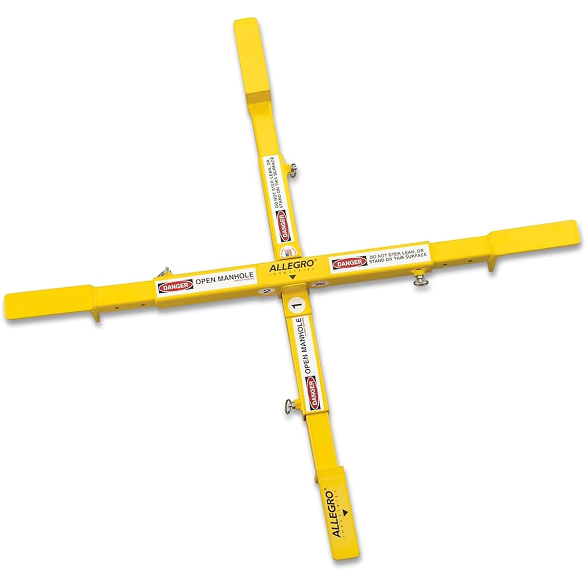 Allegro Manhole Safety Cross Adjustable, 18-26" 