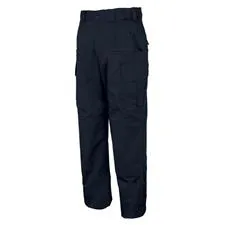 United Unform Ladies Tactical Pants LtWt, RipStretch, Navy Unhemmed