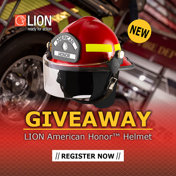 Register here to win a LION American Honor helmet.