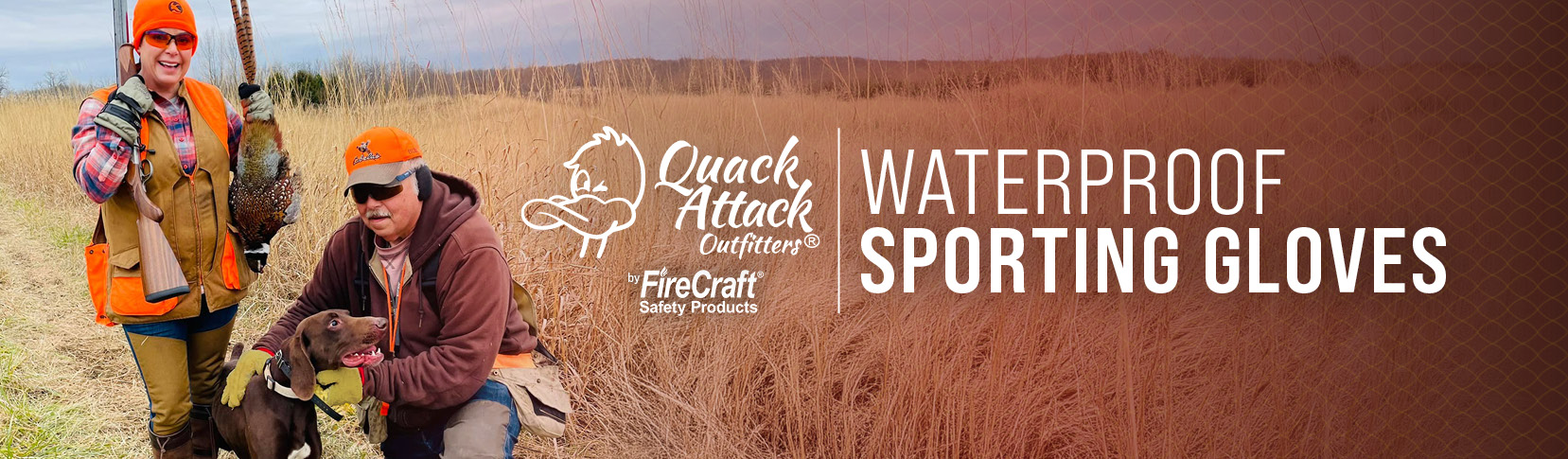 Quack Attack Outfitters waterproof sporting gloves