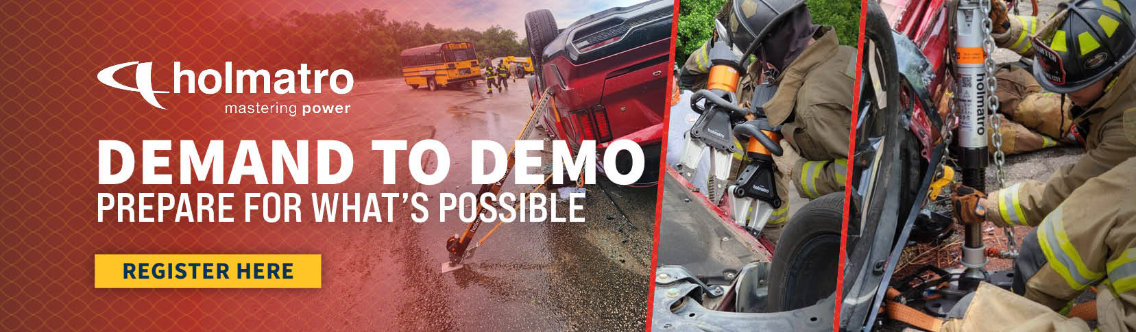 Register for a FREE demo from Holmatro.
