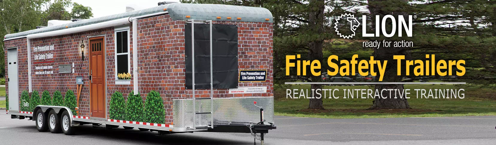 LION Fire Safety Trailers