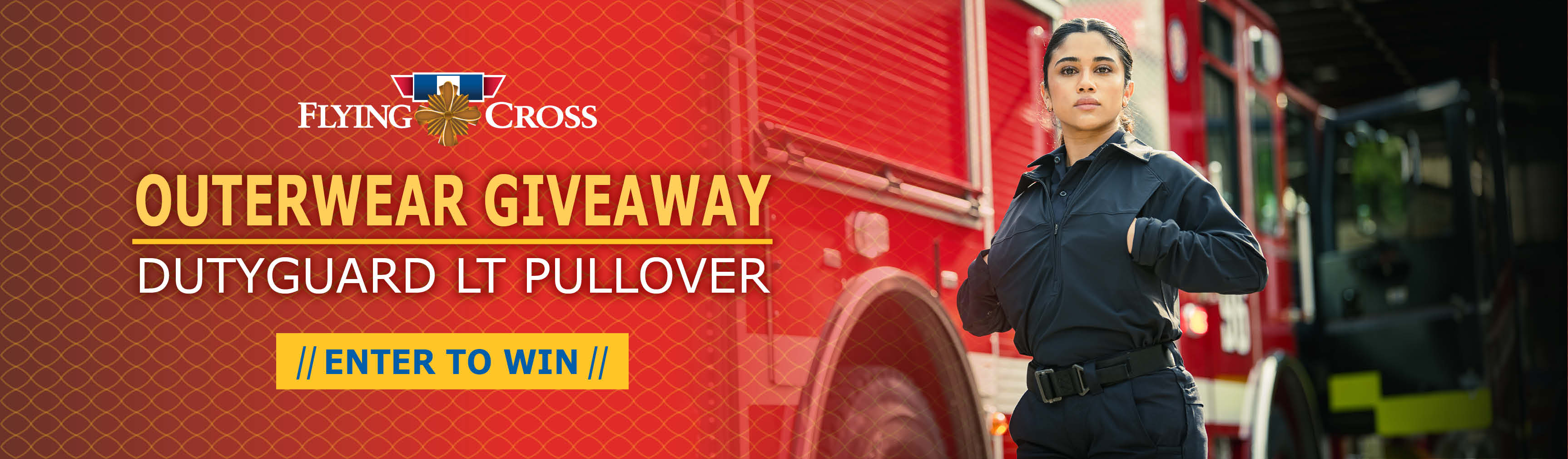 Register to WIN a Flying Cross pullover