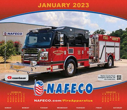 January 2023 Bartow Co Fire Department