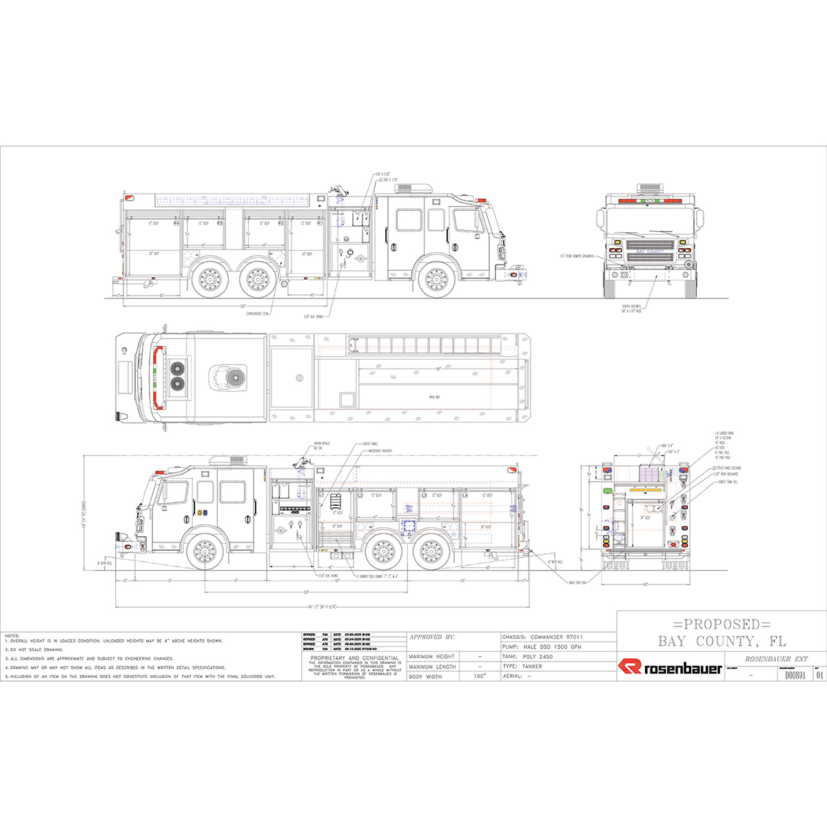 Bay County Emergency Services, FL (P9809)