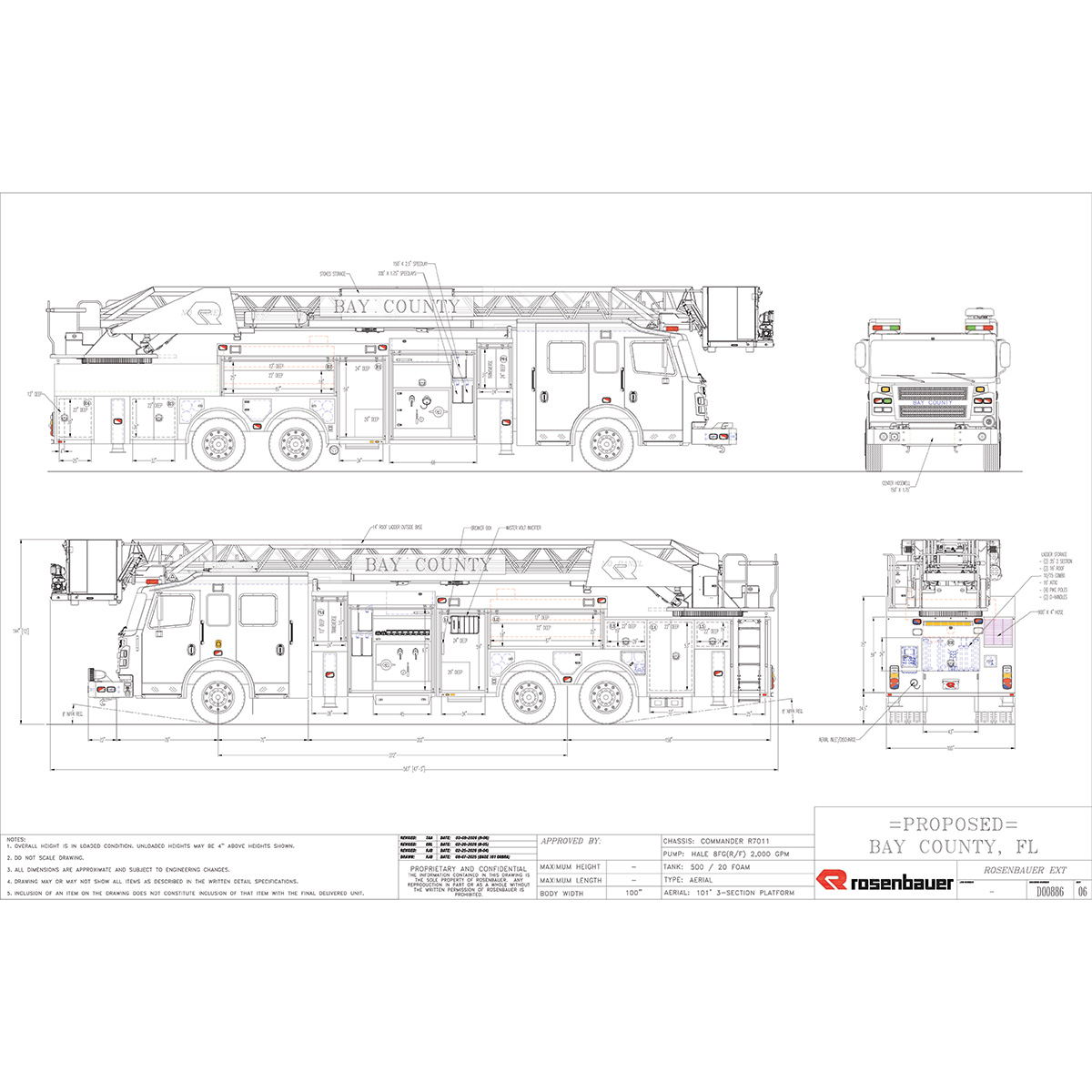 Bay County Emergency Services, FL (P9810)