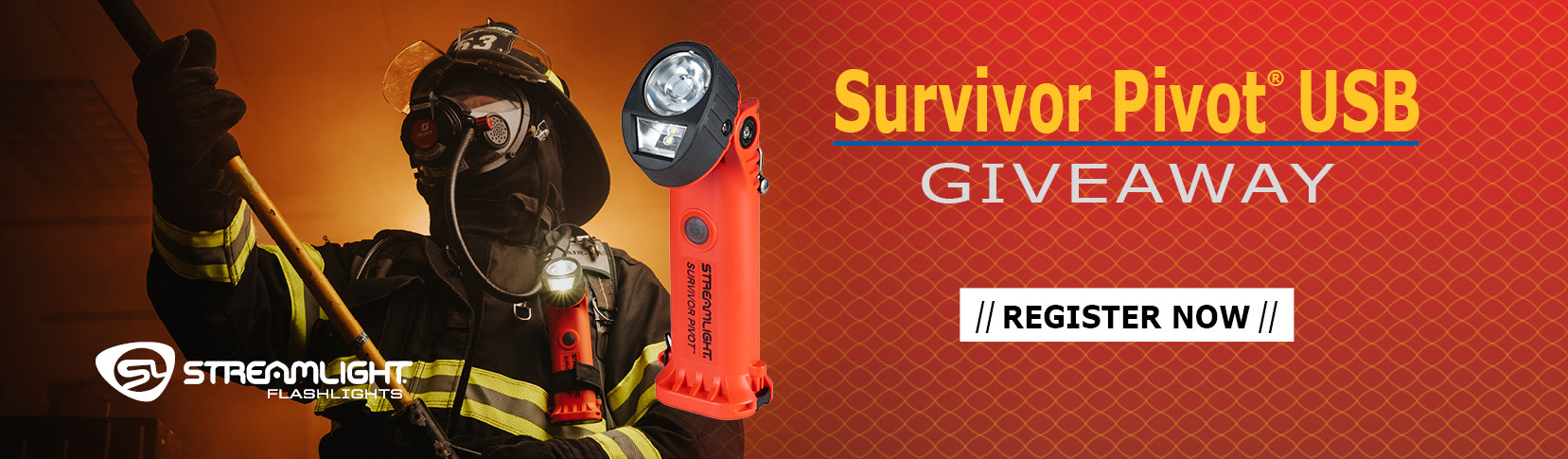 Register for our Streamlight flashlight giveaway