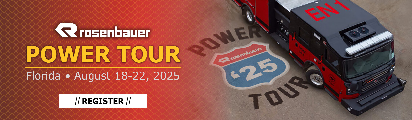 Rosenbauer Power Tour 2025 locations and dates