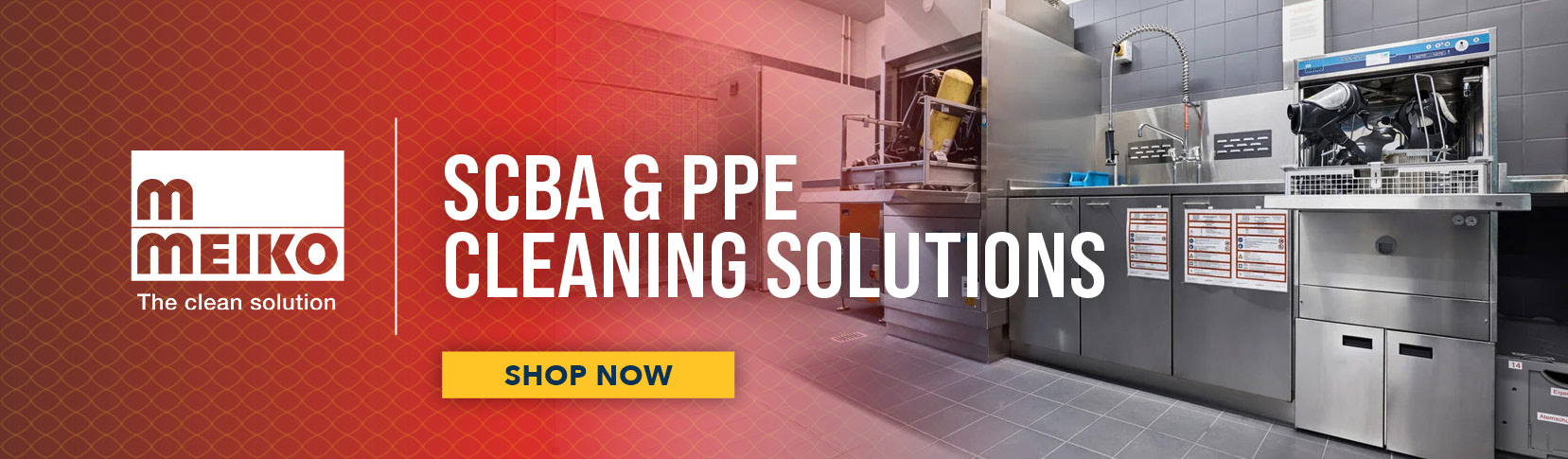 Shop Meiko SCBA and PPE Cleaning Solutions.