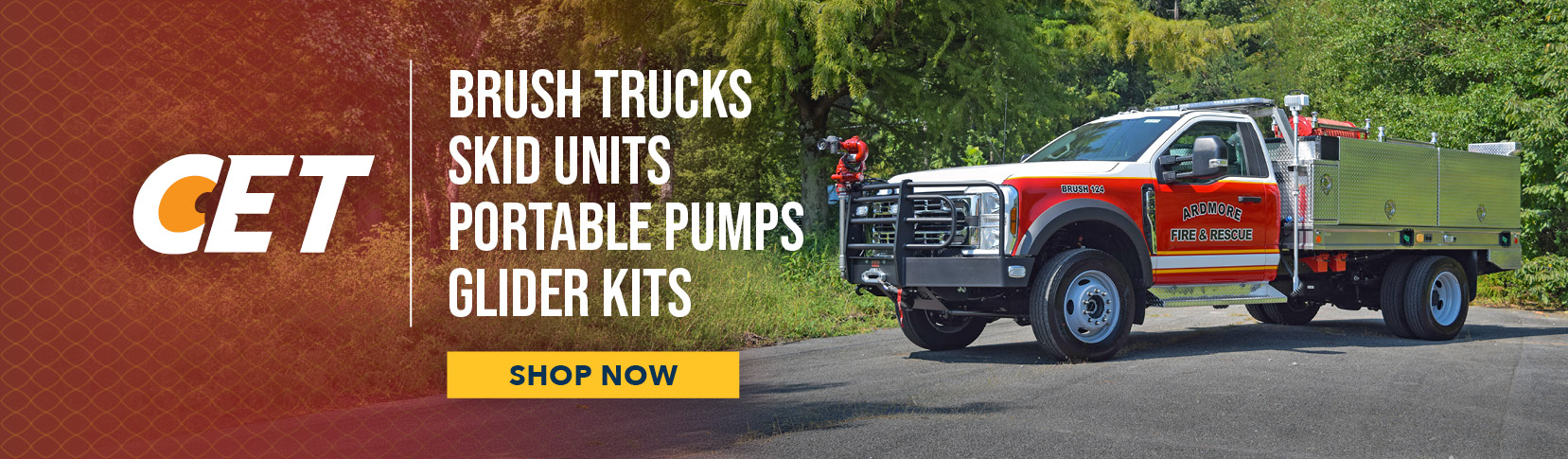 Shop CET brush trucks, skid units, and pumps.
