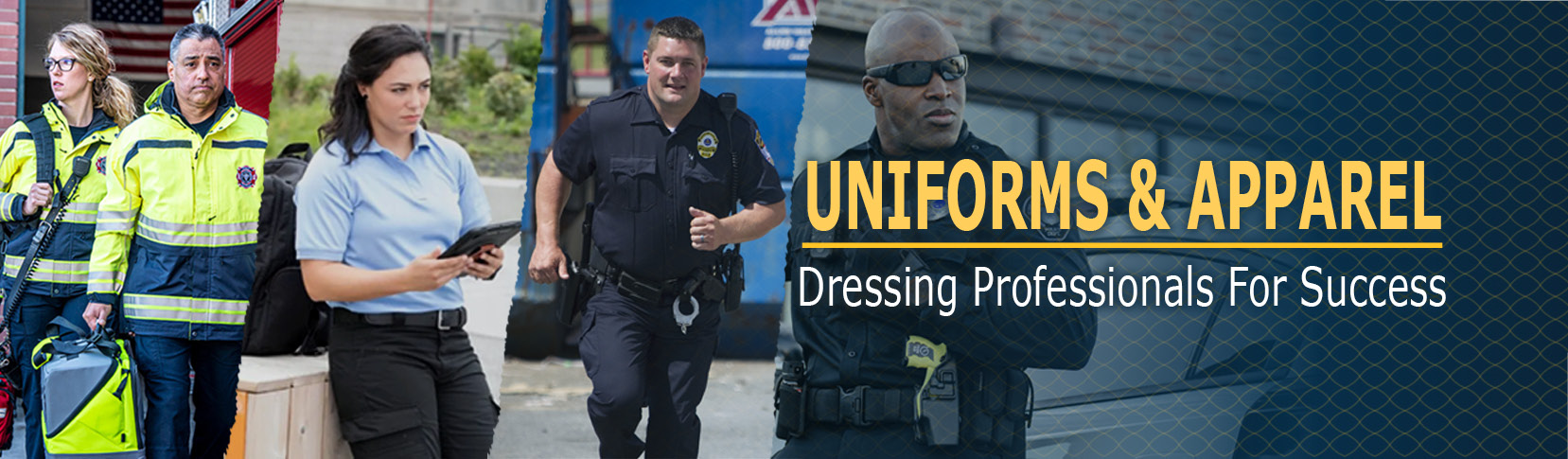 NAFECO provides uniforms for fire, law enforcement, and EMS personnel