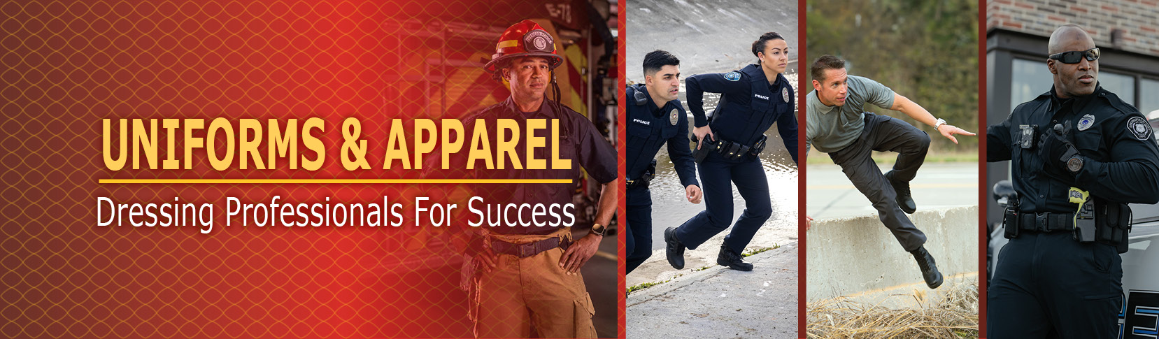 NAFECO provides uniforms for fire, law enforcement, and EMS personnel
