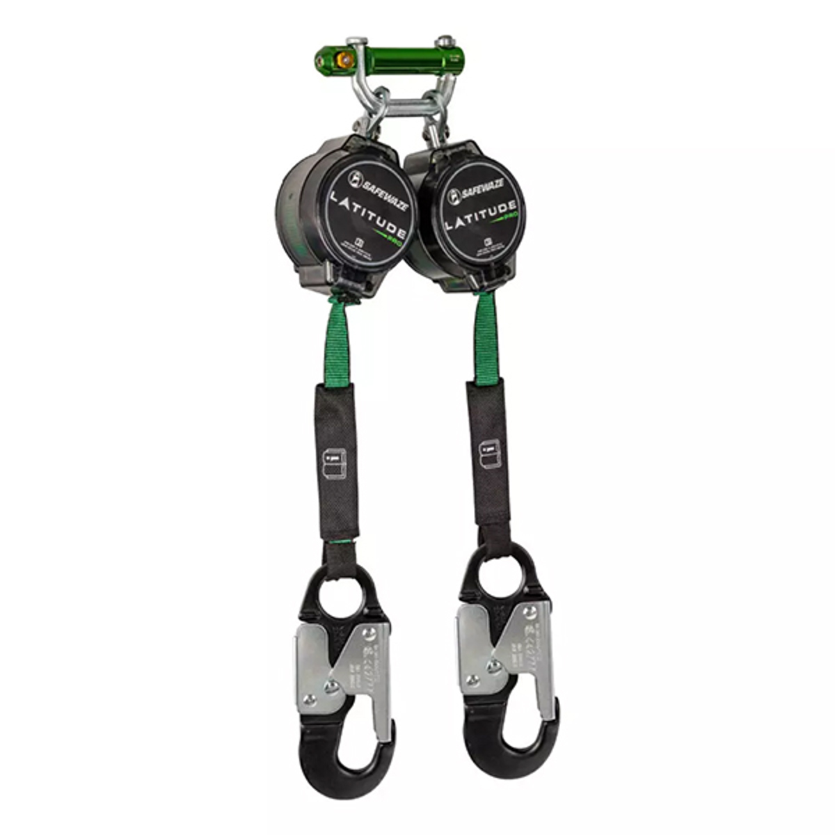Safewaze Latitude Pro 7' Dual Web SRL-P 9013 BWB Alu Snap Hooks