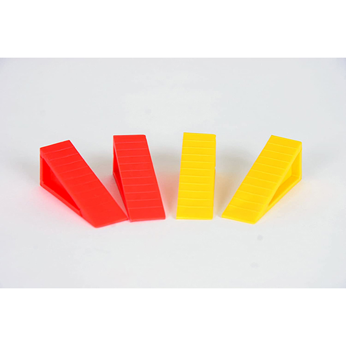 Line 2 Design Wedge Pack 2 Red / 2 Yellow