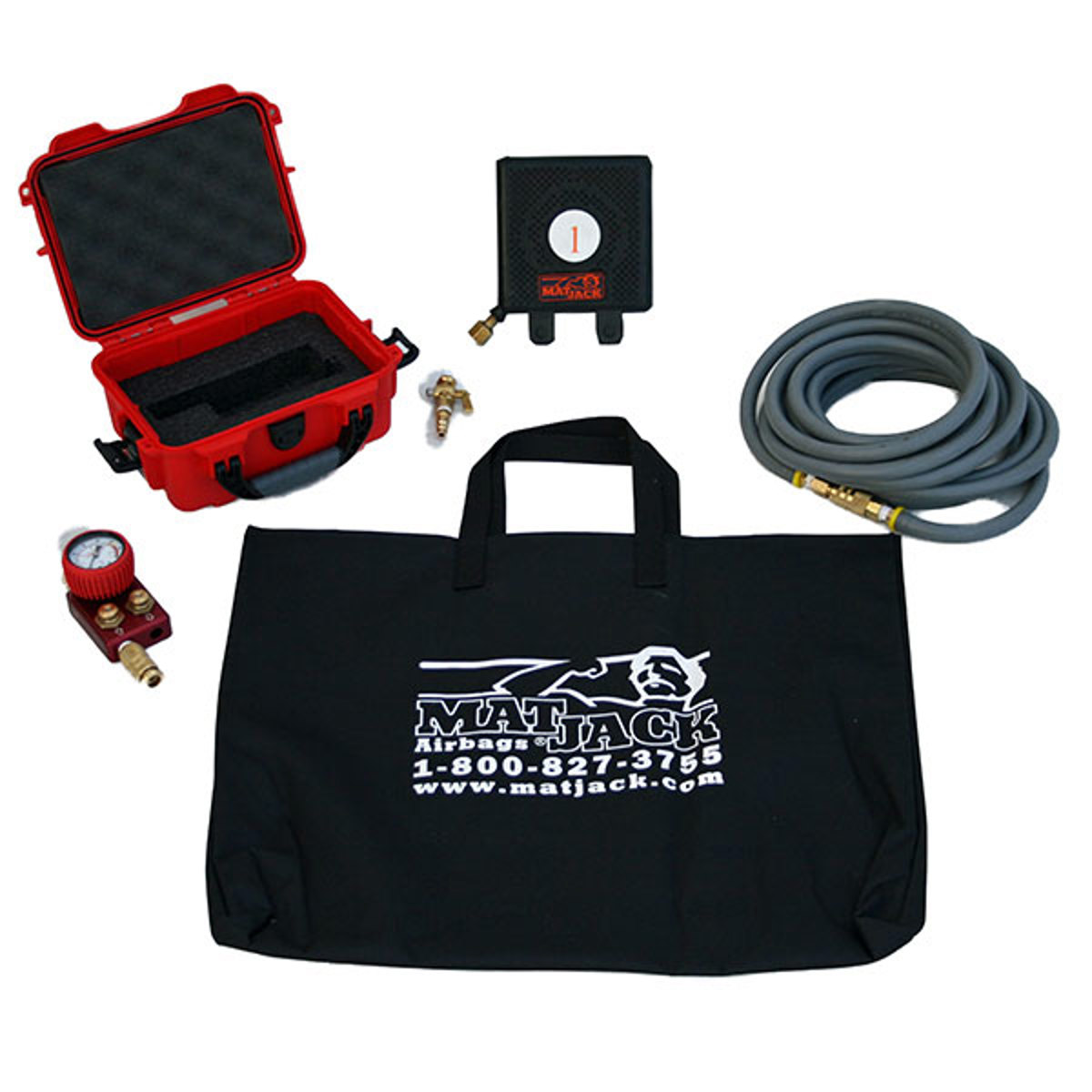 Matjack 1.5 Ton High Pressure Air Bag Lifting Kit, Aramid