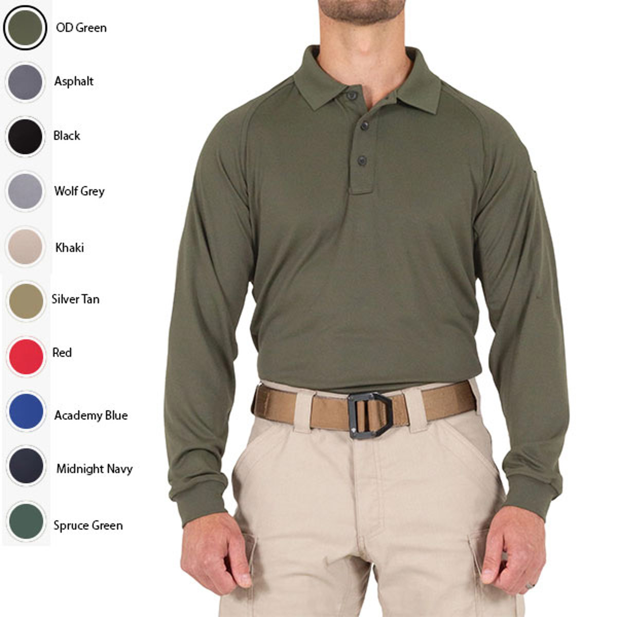 First Tactical Performance Polo Long Sleeve