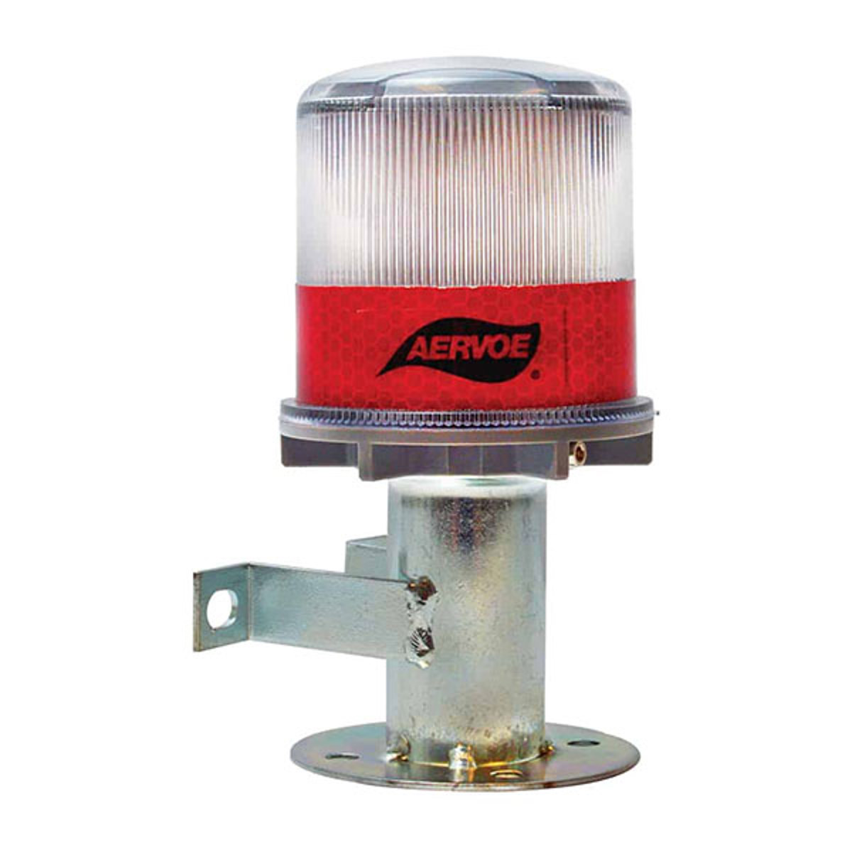 Aervoe Solar Strobe/Signal Light, Red