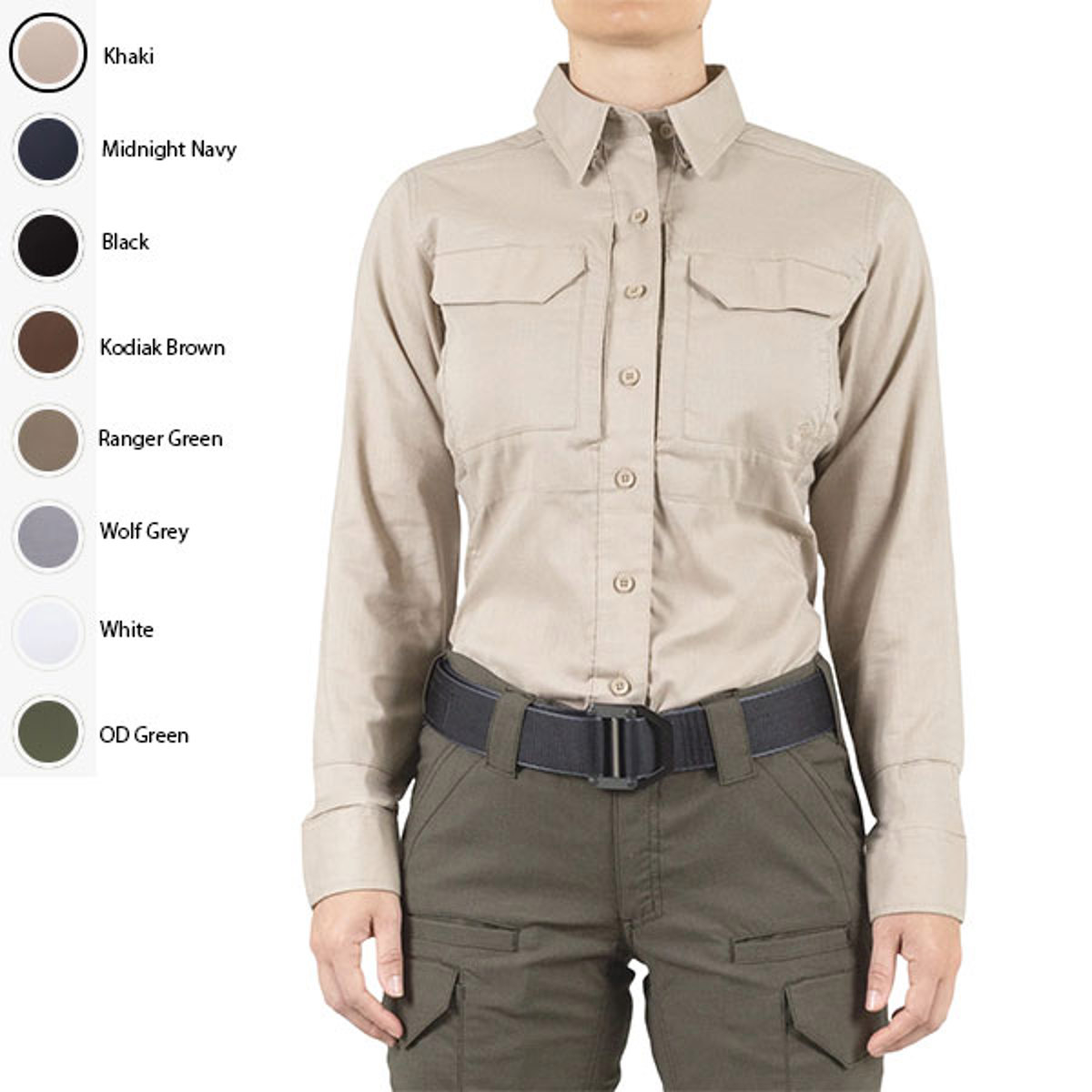 First Tactical Ladies V2 Tactical Long Sleeve Shirt