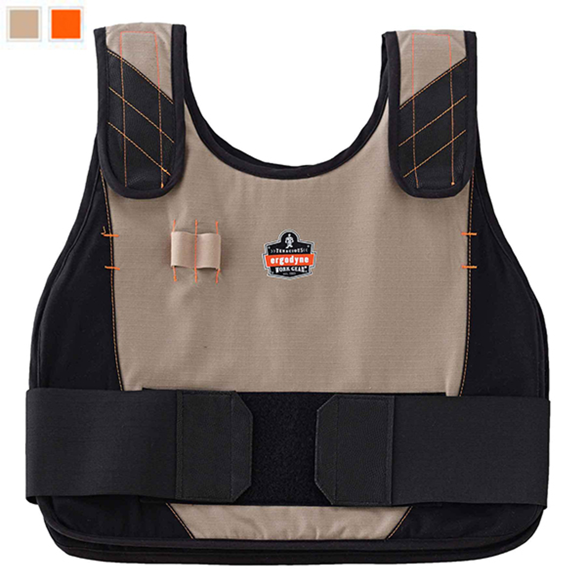 Ergodyne Chill-Its 6225 Premium FR Phase Change Cooling Vest - Vest Only