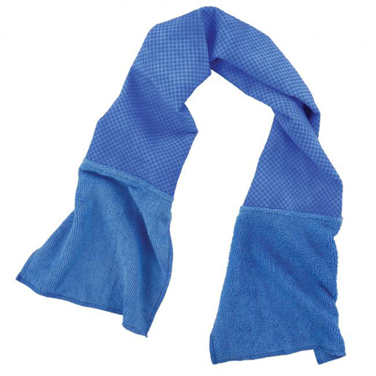 Ergodyne Chill-Its 6604 Multi-Purpose Blue Cooling Towel PVA Microfiber