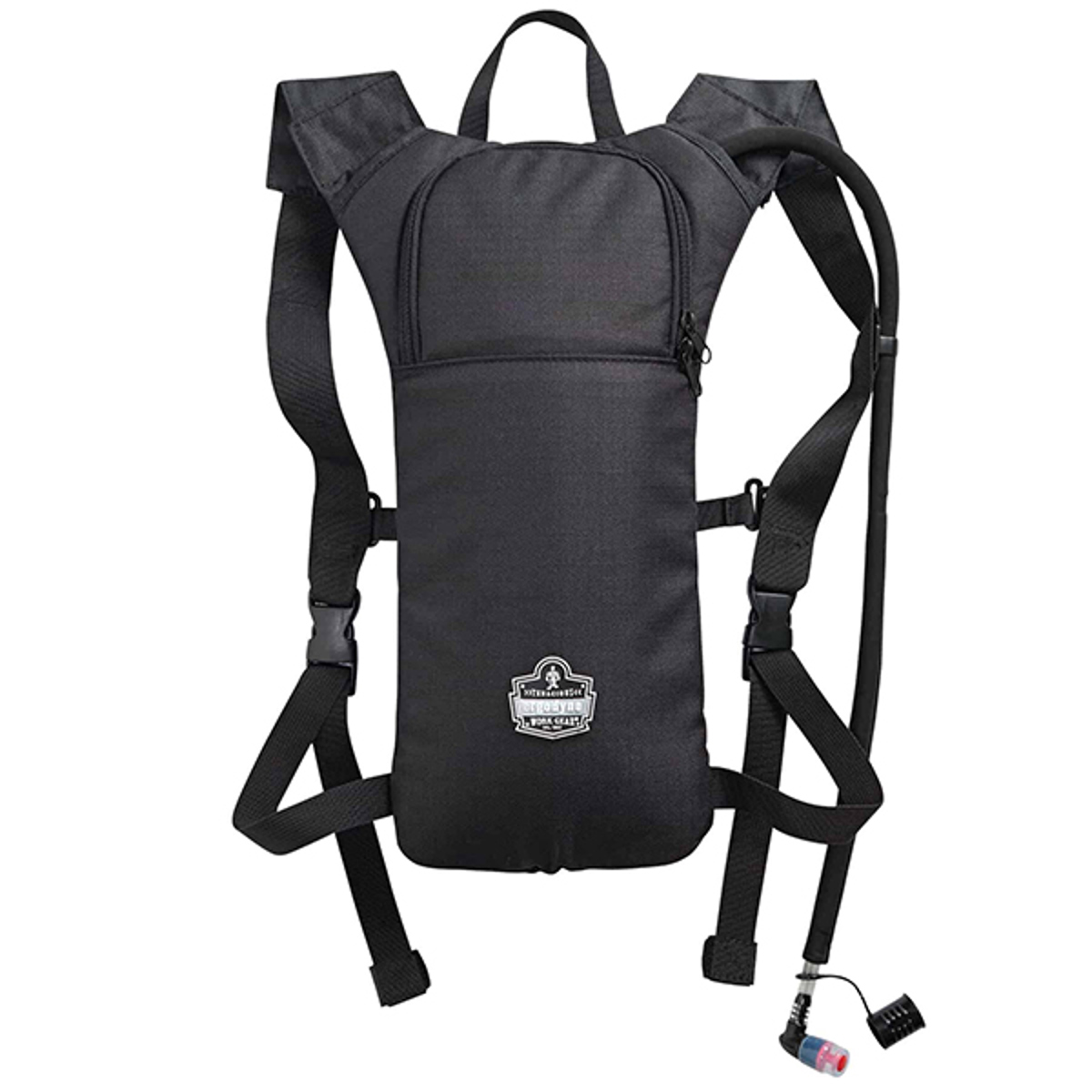 Ergodyne Chill-Its Low Profile Hydration Pack - 2 Liter Bladder, Black