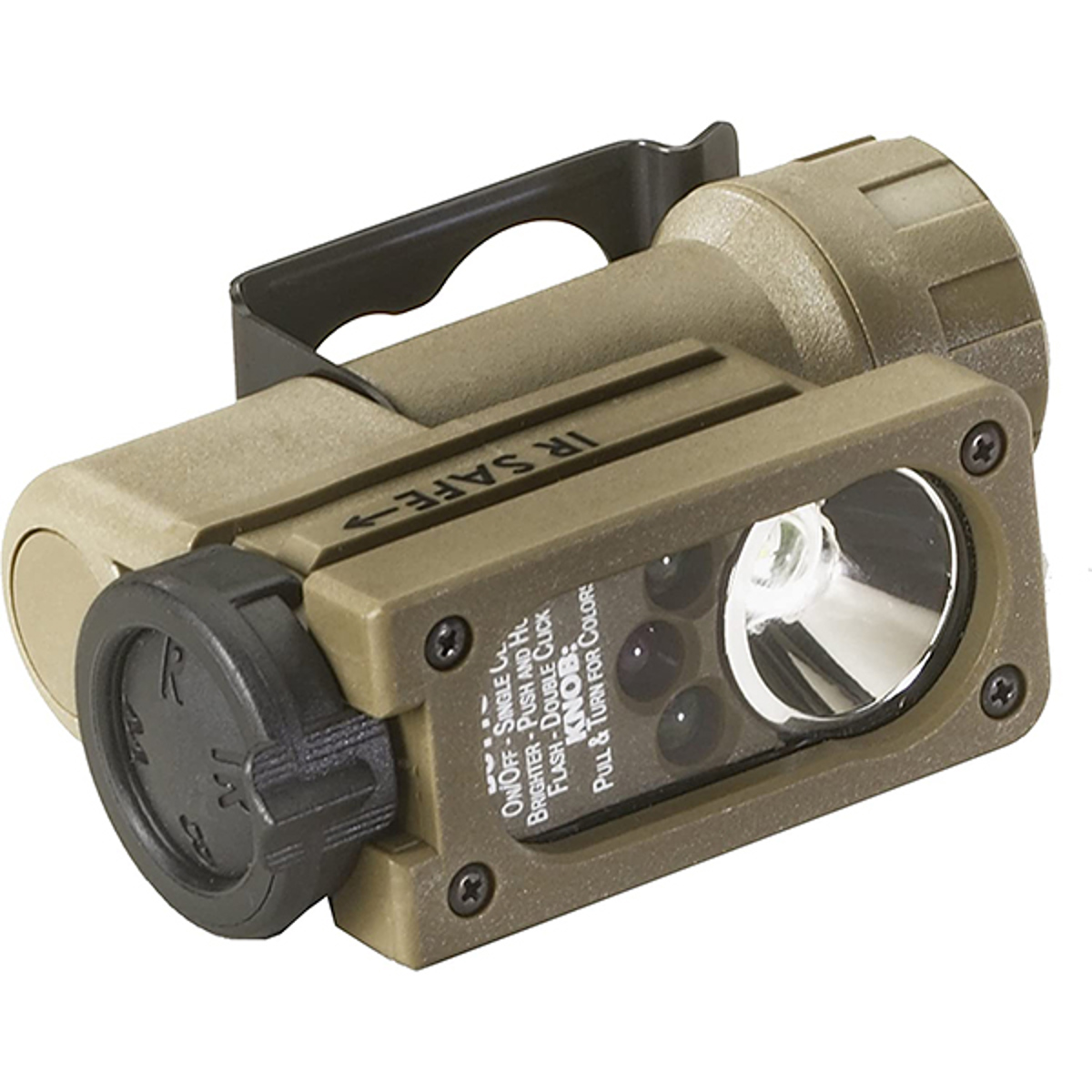 Streamlight Sidewinder Compact II C4 LED, Military Mount, Coyote