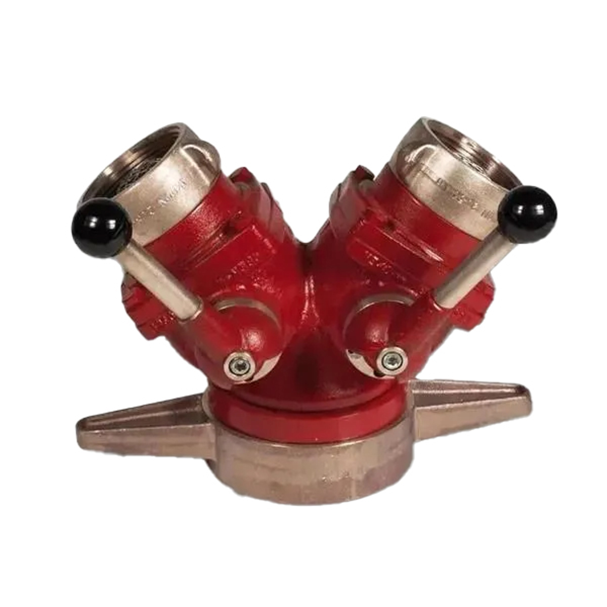 Akron Brass Suction Siamese
