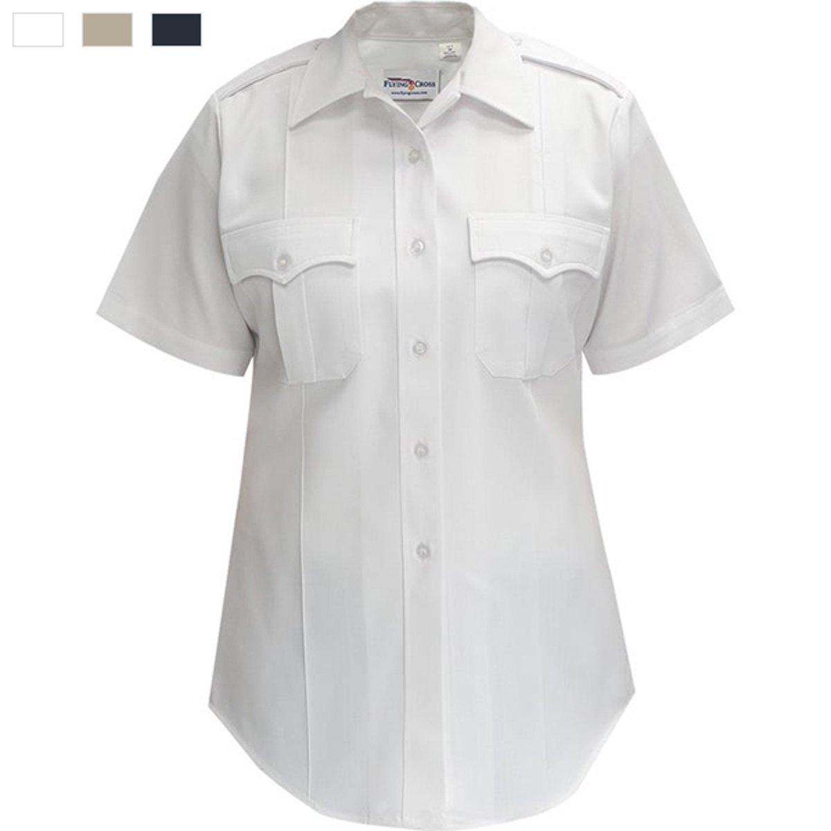 Flying Cross Command Ladies PowerStretch Short Sleeve Shirt