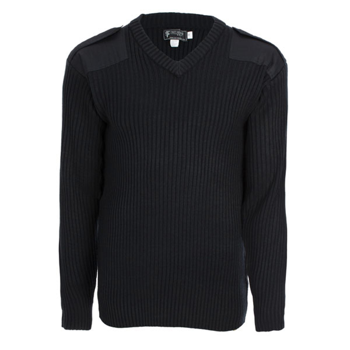 Tact Squad V-Neck Commando Black Sweater