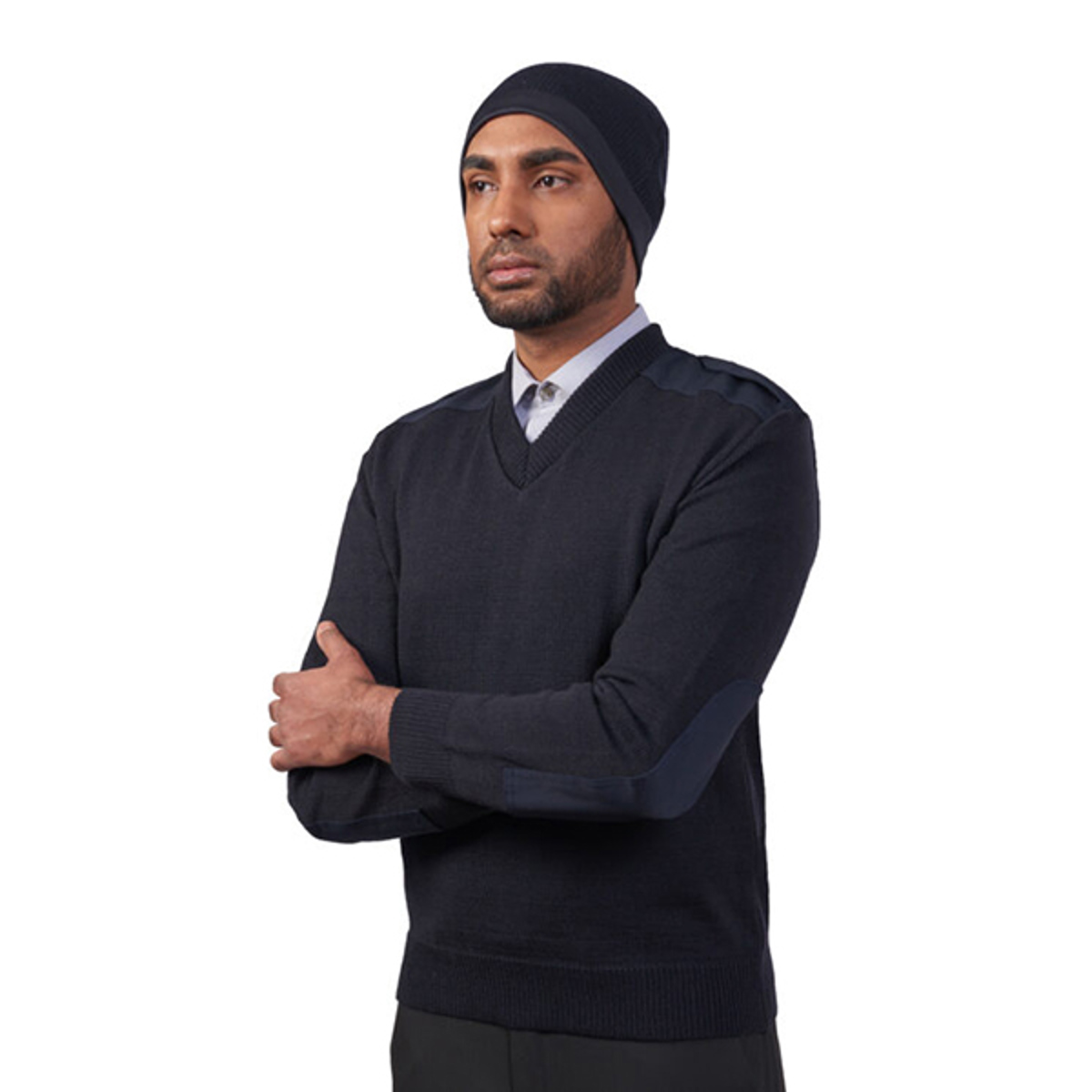 Cobmex Apparel Limited V-Neck Military Sweater
