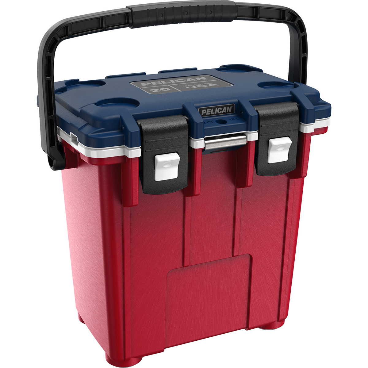 Pelican Elite Cooler 20QT Red/Blue/White