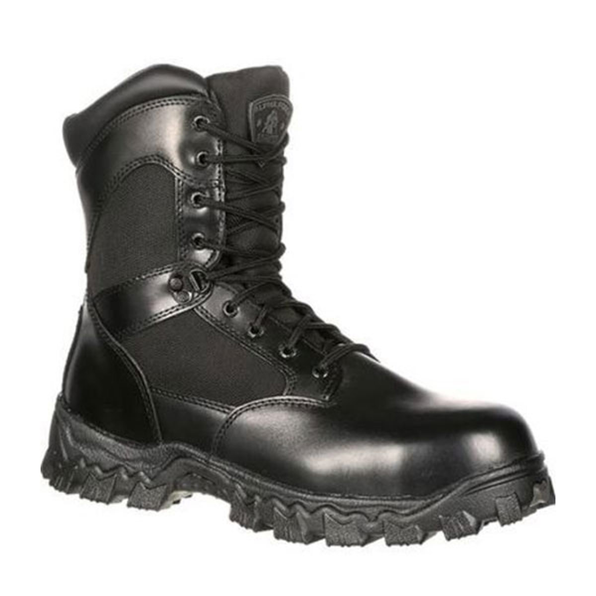 Rocky Brand Alpha Force Zipper Waterproof Public Service Boot