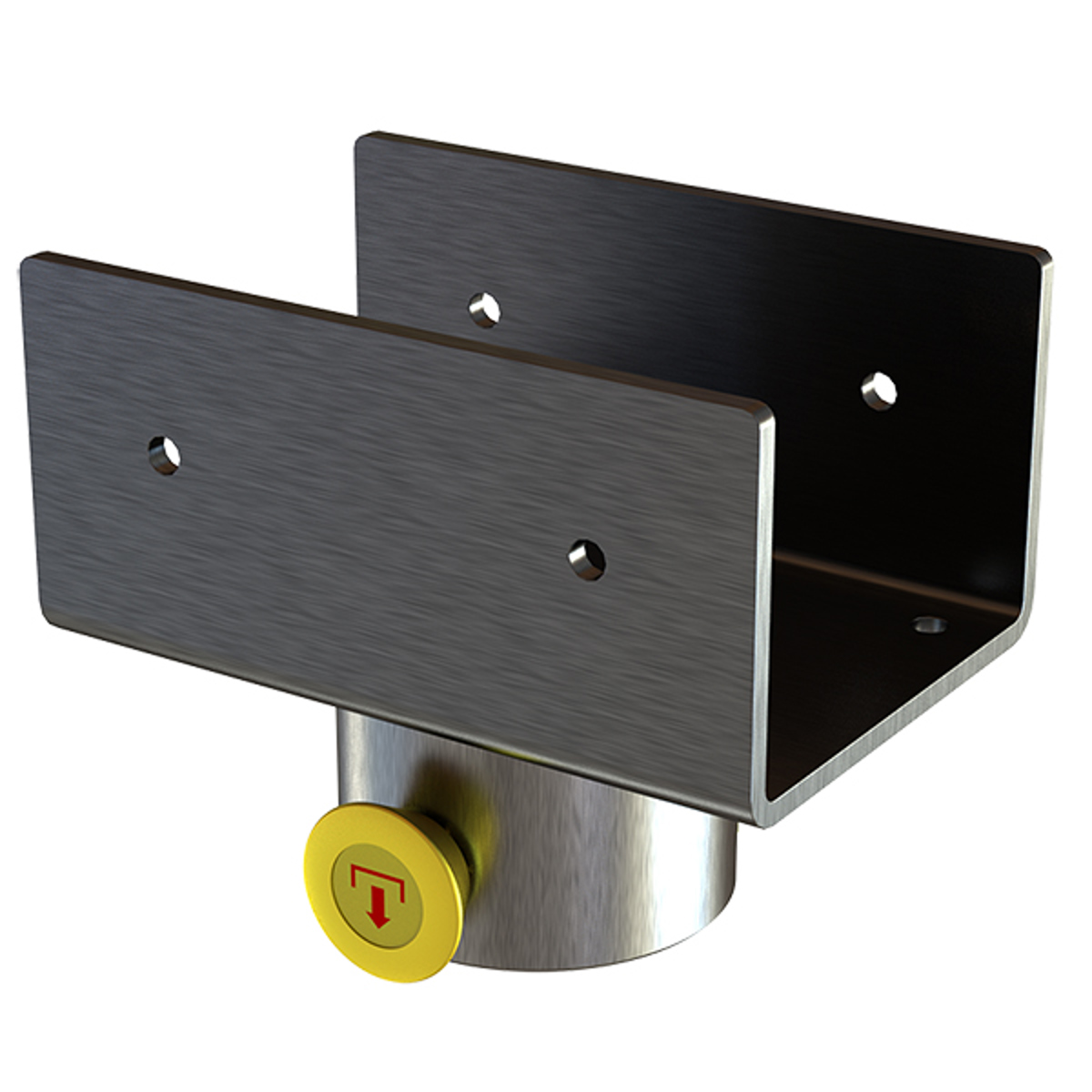 Paratech Channel Base, 4" x 4"