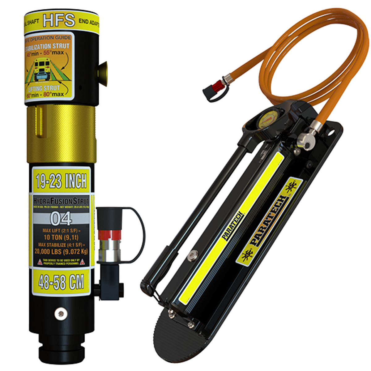Paratech Hydrafusion Strut 04 Kit, 10 Tons