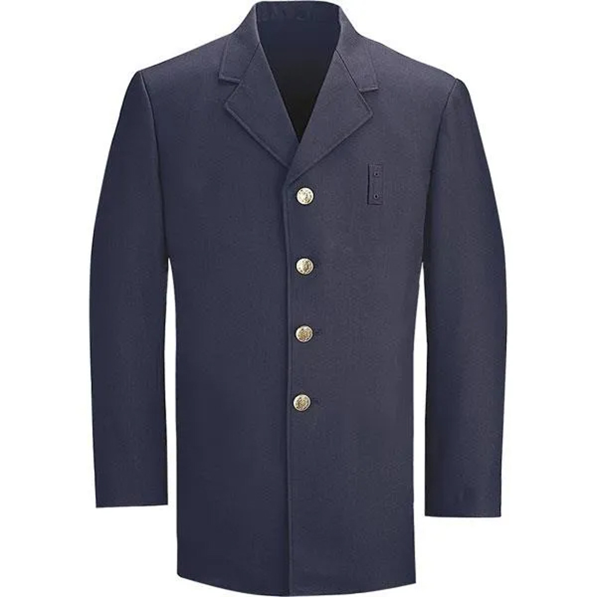 Flying Cross Mens Legend Navy Dress Coat Single Breasted