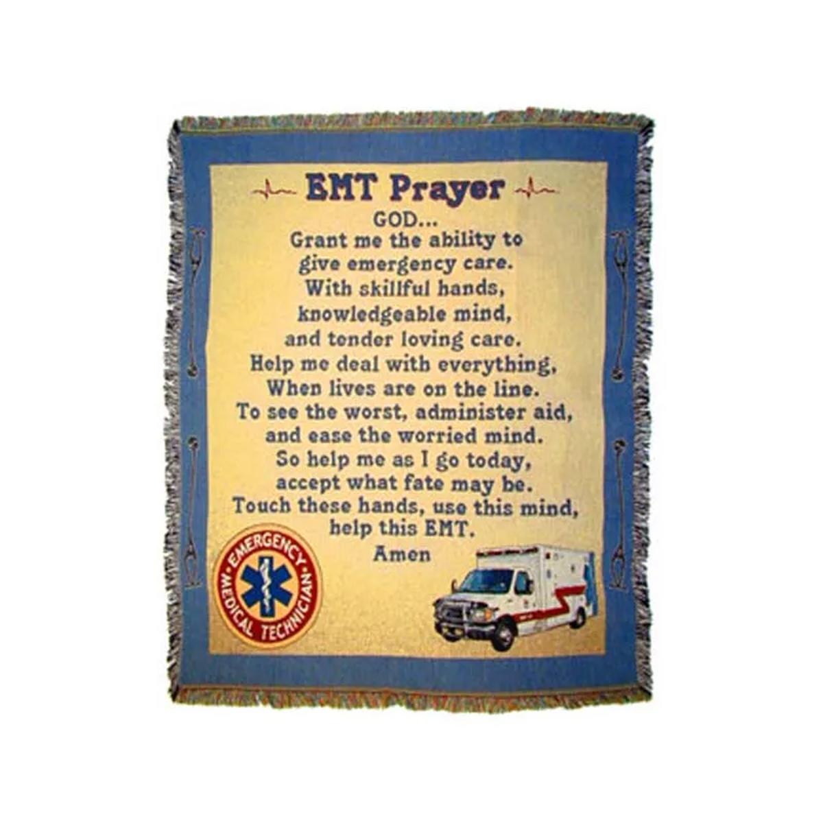 EMT Prayer afghan