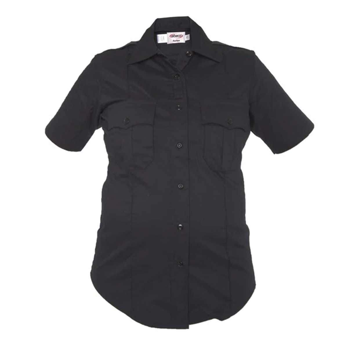 Elbeco Women SS Reflex Ripstop Shirt; Midnight Navy