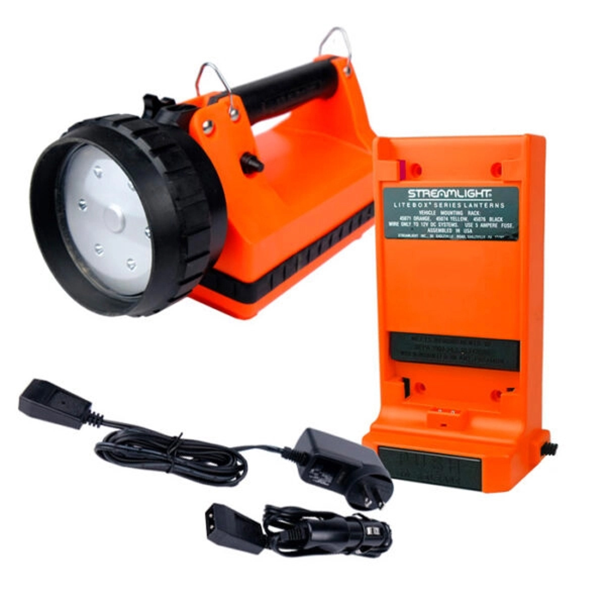 Streamlight E-Flood LiteBox Power Failure System Orange