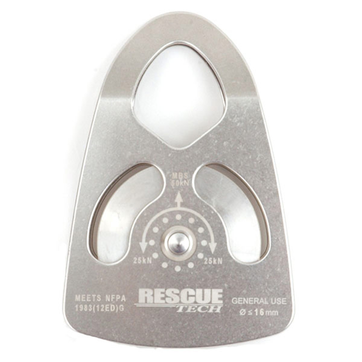 Rescue Tech Stainless Steel Single PMP Pulley