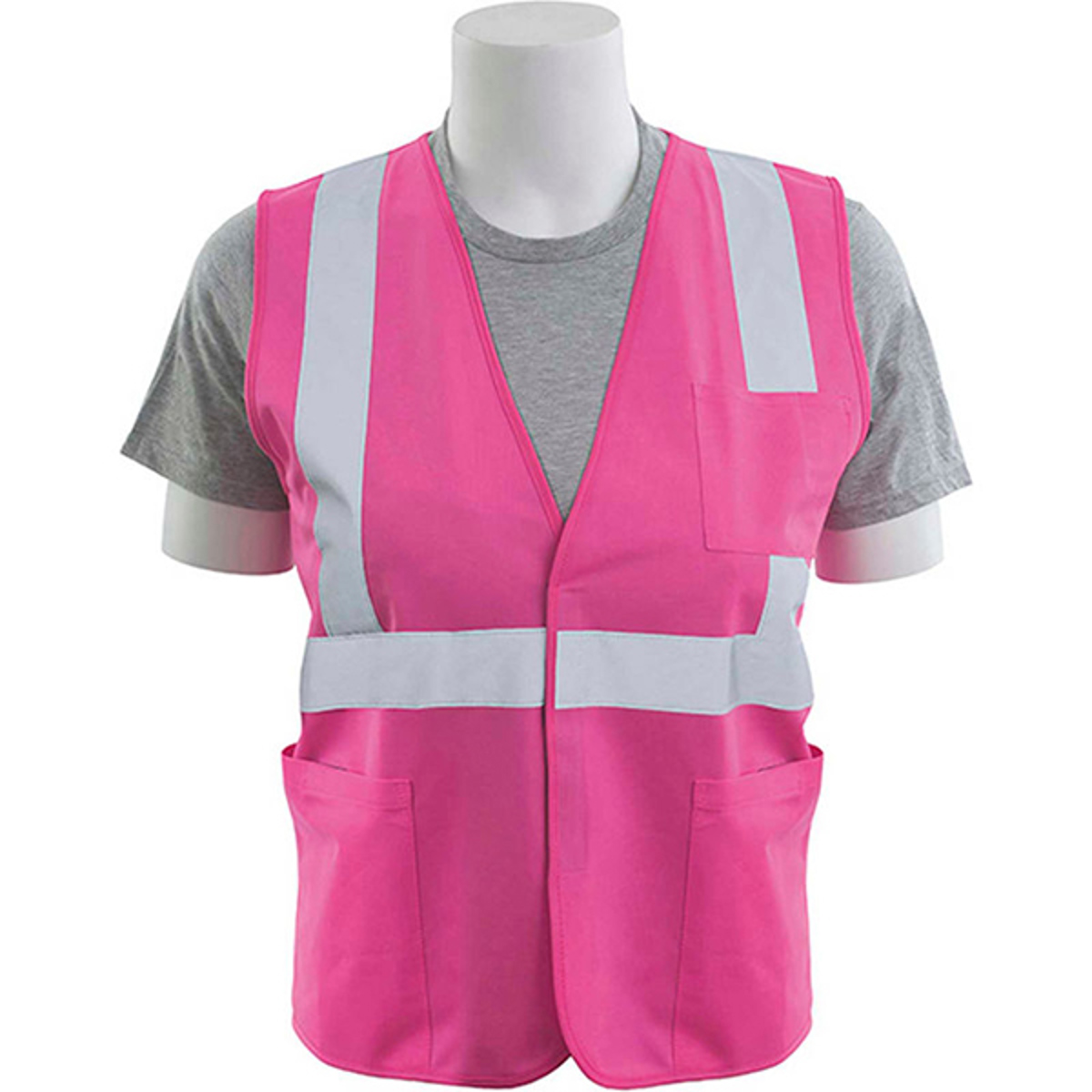 ERB Non ANSI Tricot Hook & Loop Closure Safety Vest