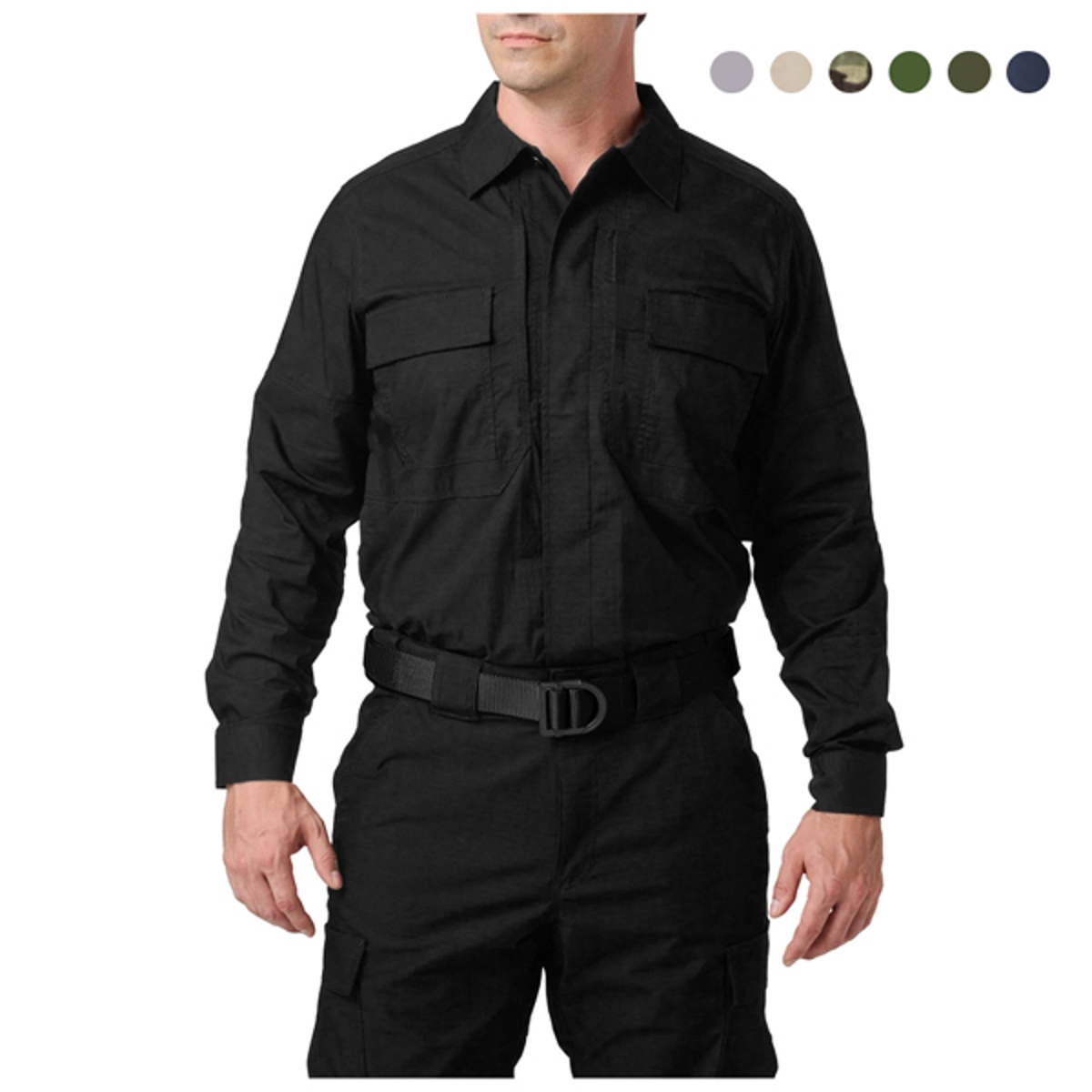 5.11 FlexTac TDU Ripstop LS Shirt; Multi Colors