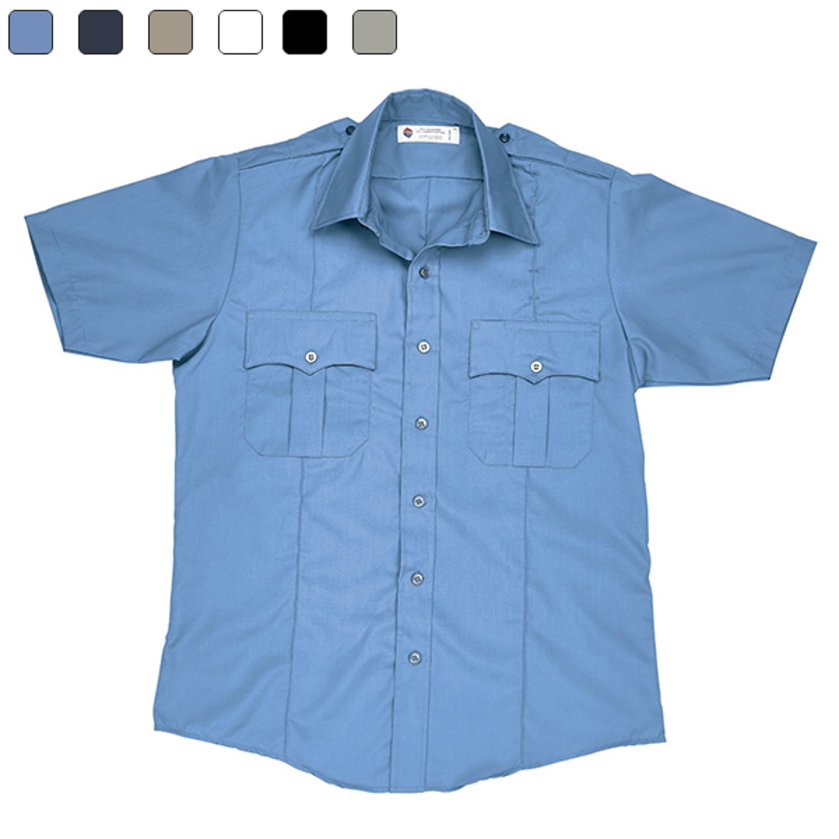 Liberty Uniform Police Shirt, 100% Polyester, Short Sleeve