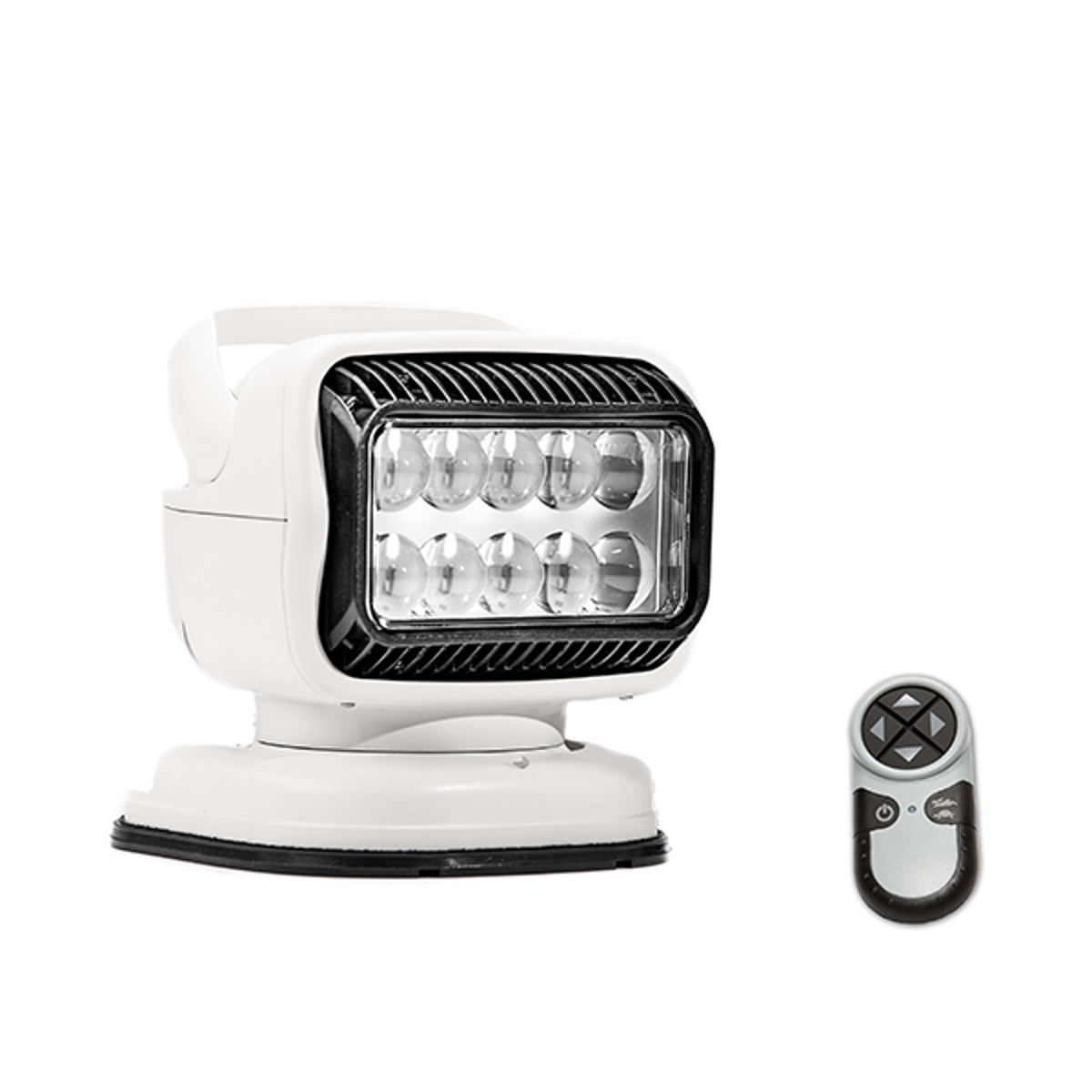 GoLight GT Portable LED Light, Permanent Mount Shoe, White, Wireless Remote