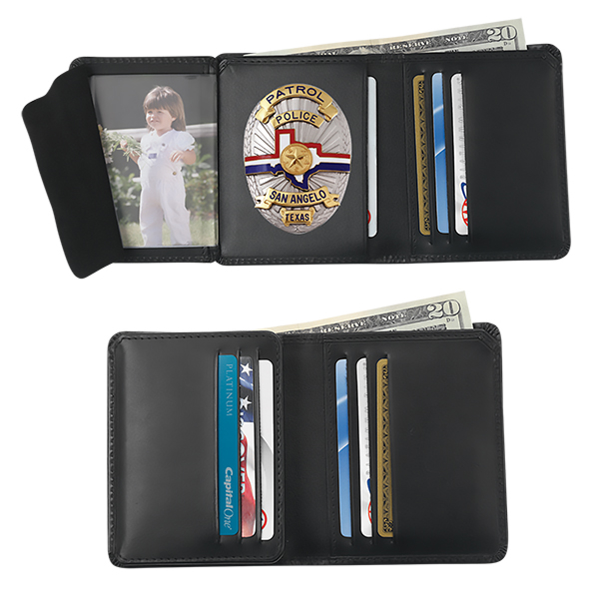 strong badge wallet holder