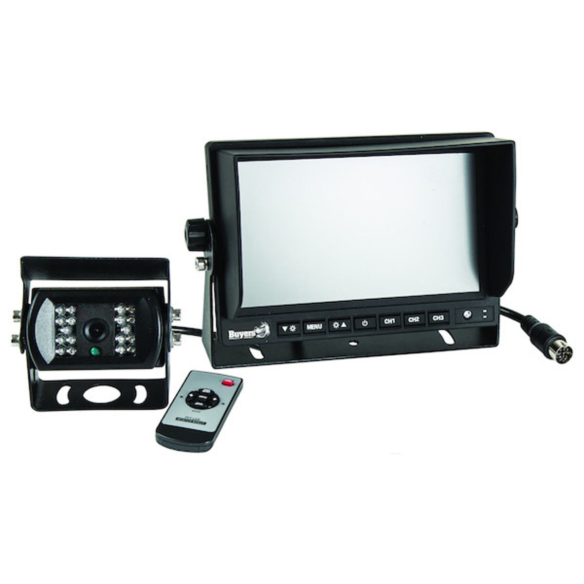 Buyers Products Rear Observ System 7" Clear Cam-Audio