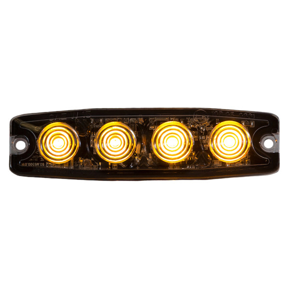 Buyers Products Strobe Light 4 3/8" 4 LED 12-24 Amber
