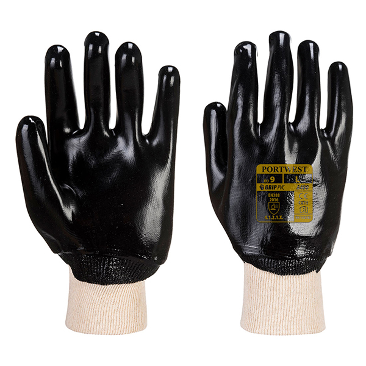 Portwest PVC Knitwrist Glove