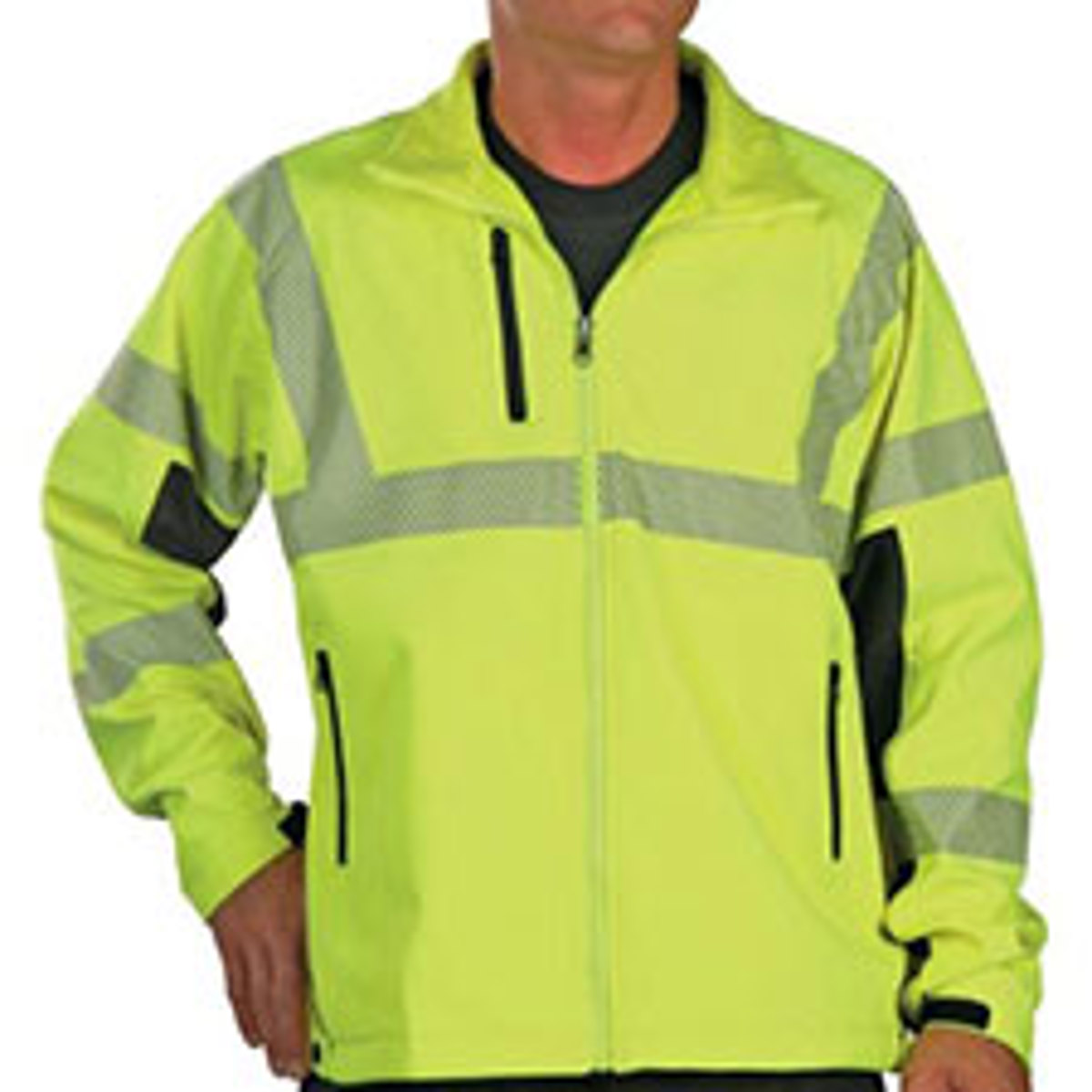 Alert Visions Soft Shell ANSI Class 3 All Weather System Jacket