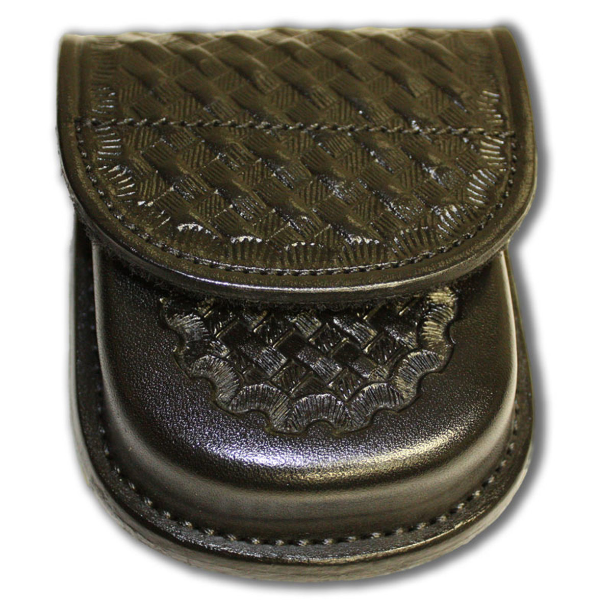 Don Hume Basketweave Handcuff Case