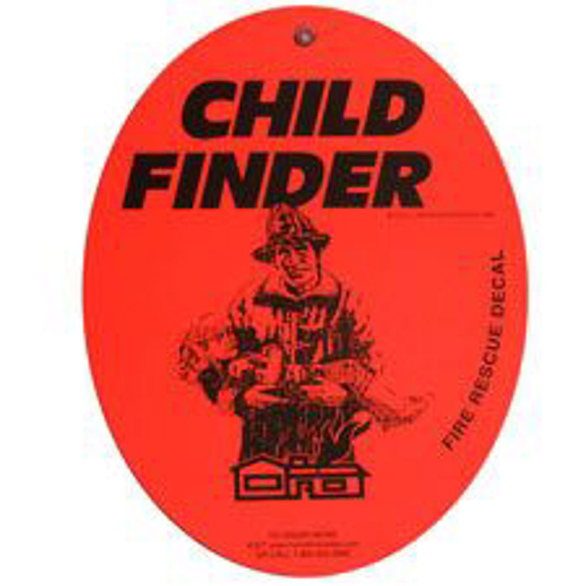 eagle distributing child finder home rescue window sign